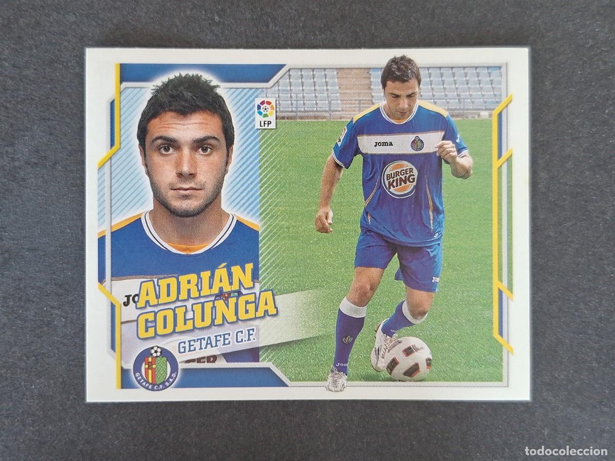 Cromos de f&uacute;tbol: L4 ADRIAN COLUNGA GETAFE C. F. FICHAJE 32 LIGA ESTE 2010 2011 10 11 NUNCA PEGADO SIN PEGAR