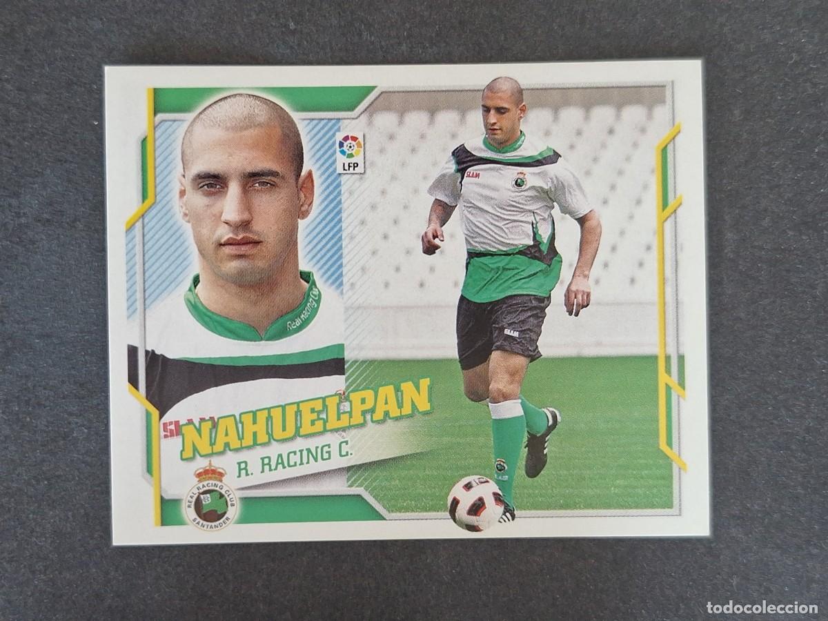 Cromos de f&uacute;tbol: L4 NAHUELPAN RACING DE SANTANDER FICHAJE 33 LIGA ESTE 2010 2011 10 11 NUNCA PEGADO SIN PEGAR