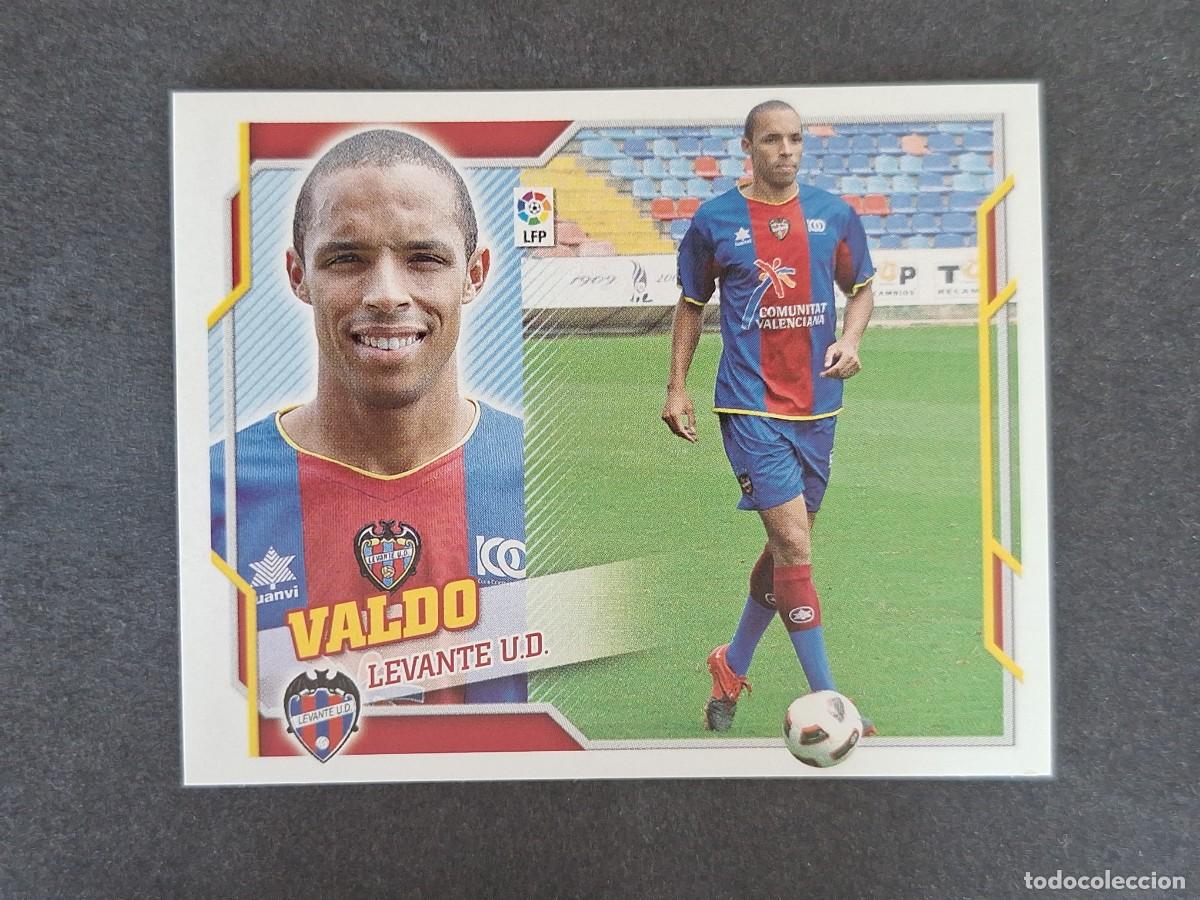 Cromos de f&uacute;tbol: L4 VALDO LEVANTE U. D. FICHAJE 34 LIGA ESTE 2010 2011 10 11 NUNCA PEGADO SIN PEGAR