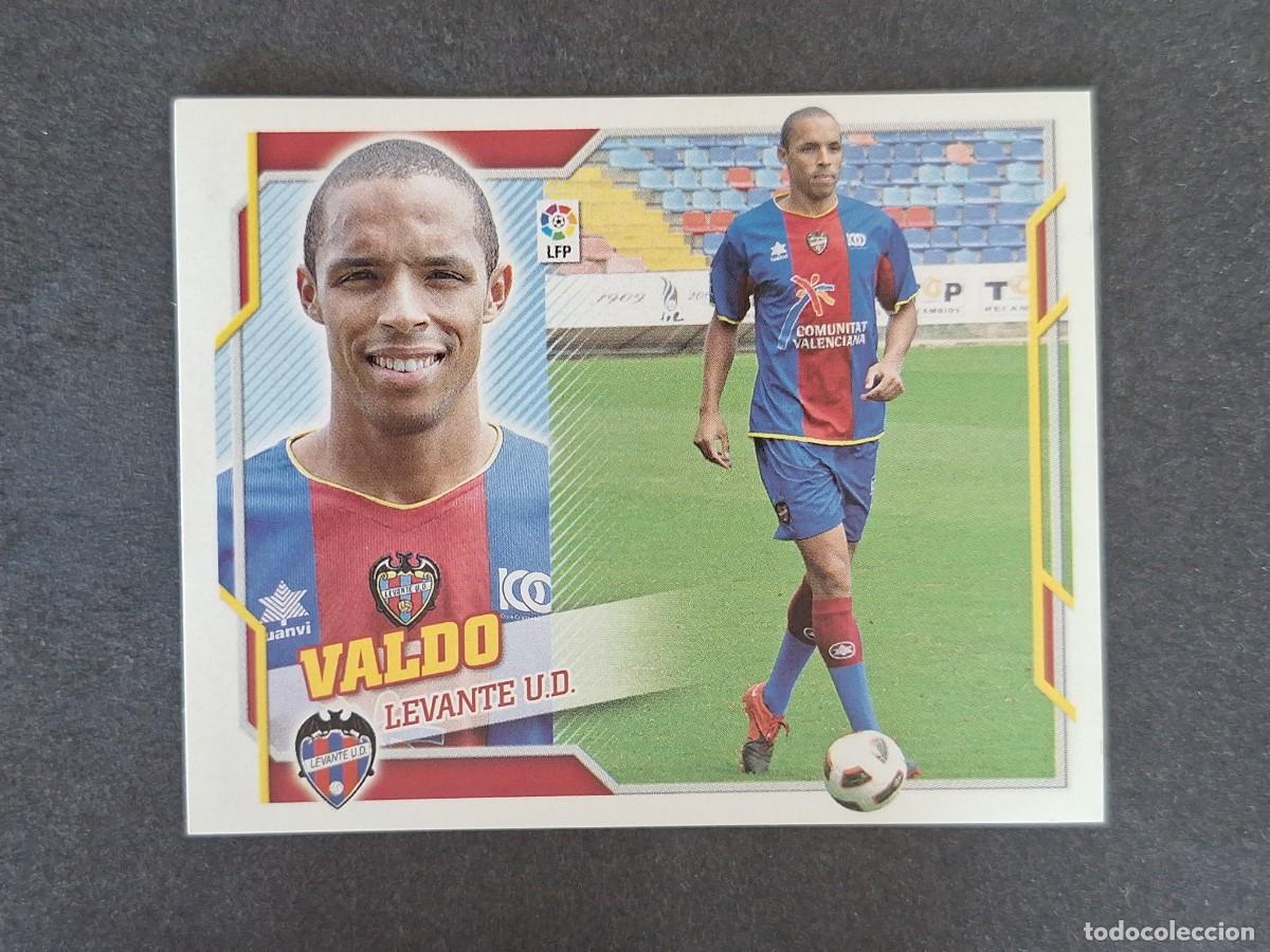 Cromos de f&uacute;tbol: L4 VALDO LEVANTE U. D. FICHAJE 34 LIGA ESTE 2010 2011 10 11 NUNCA PEGADO SIN PEGAR