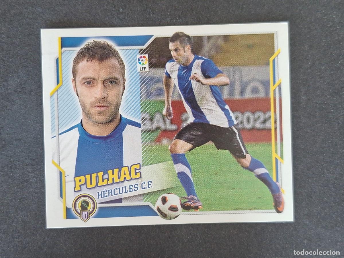 Cromos de f&uacute;tbol: L4 PULHAC HERCULES C. F. FICHAJE 36 LIGA ESTE 2010 2011 10 11 NUNCA PEGADO SIN PEGAR