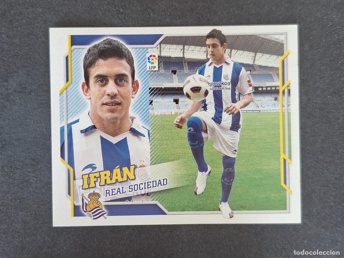 Cromos de f&uacute;tbol: L4 IFRAN REAL SOCIEDAD FICHAJE 40 LIGA ESTE 2010 2011 10 11 NUNCA PEGADO SIN PEGAR
