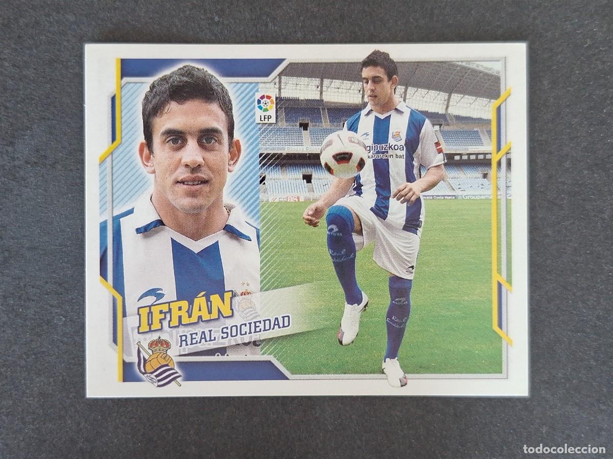 Cromos de f&uacute;tbol: L4 IFRAN REAL SOCIEDAD FICHAJE 40 LIGA ESTE 2010 2011 10 11 NUNCA PEGADO SIN PEGAR