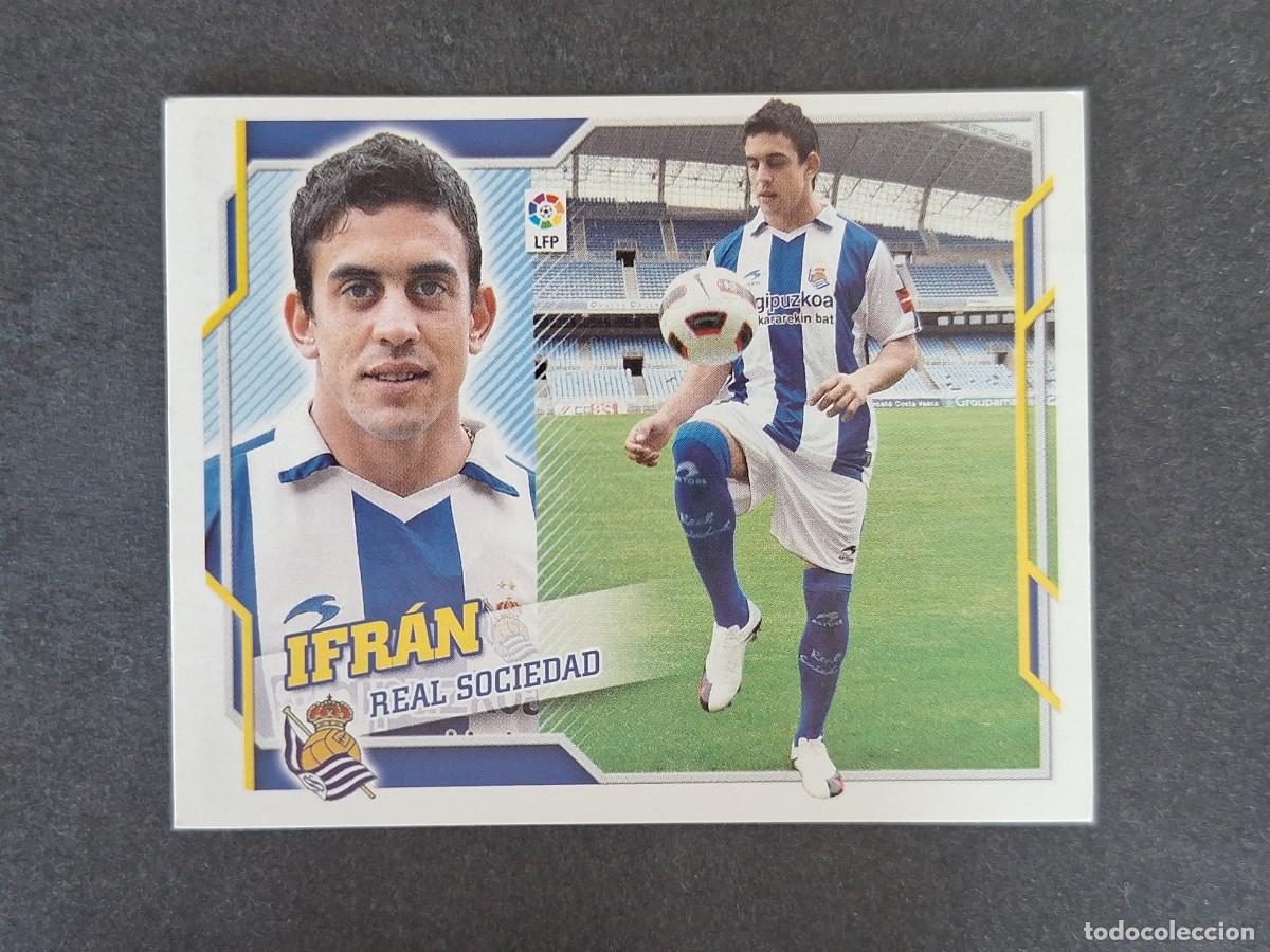 Cromos de f&uacute;tbol: L4 IFRAN REAL SOCIEDAD FICHAJE 40 LIGA ESTE 2010 2011 10 11 NUNCA PEGADO SIN PEGAR