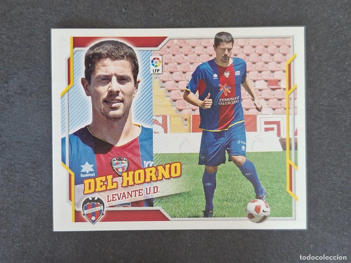 Cromos de f&uacute;tbol: L4 DEL HORNO LEVANTE U. D. FICHAJE 41 LIGA ESTE 2010 2011 10 11 NUNCA PEGADO SIN PEGAR