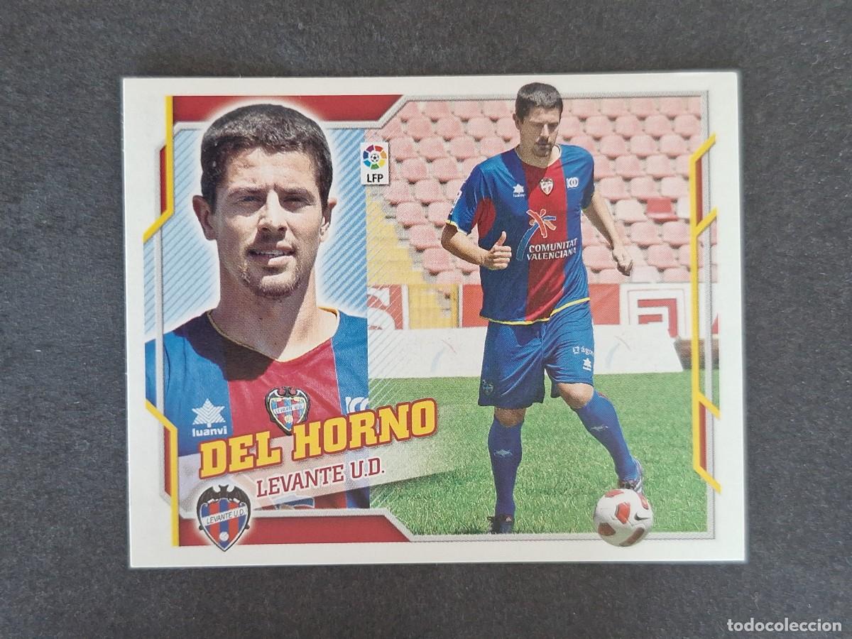 Cromos de f&uacute;tbol: L4 DEL HORNO LEVANTE U. D. FICHAJE 41 LIGA ESTE 2010 2011 10 11 NUNCA PEGADO SIN PEGAR