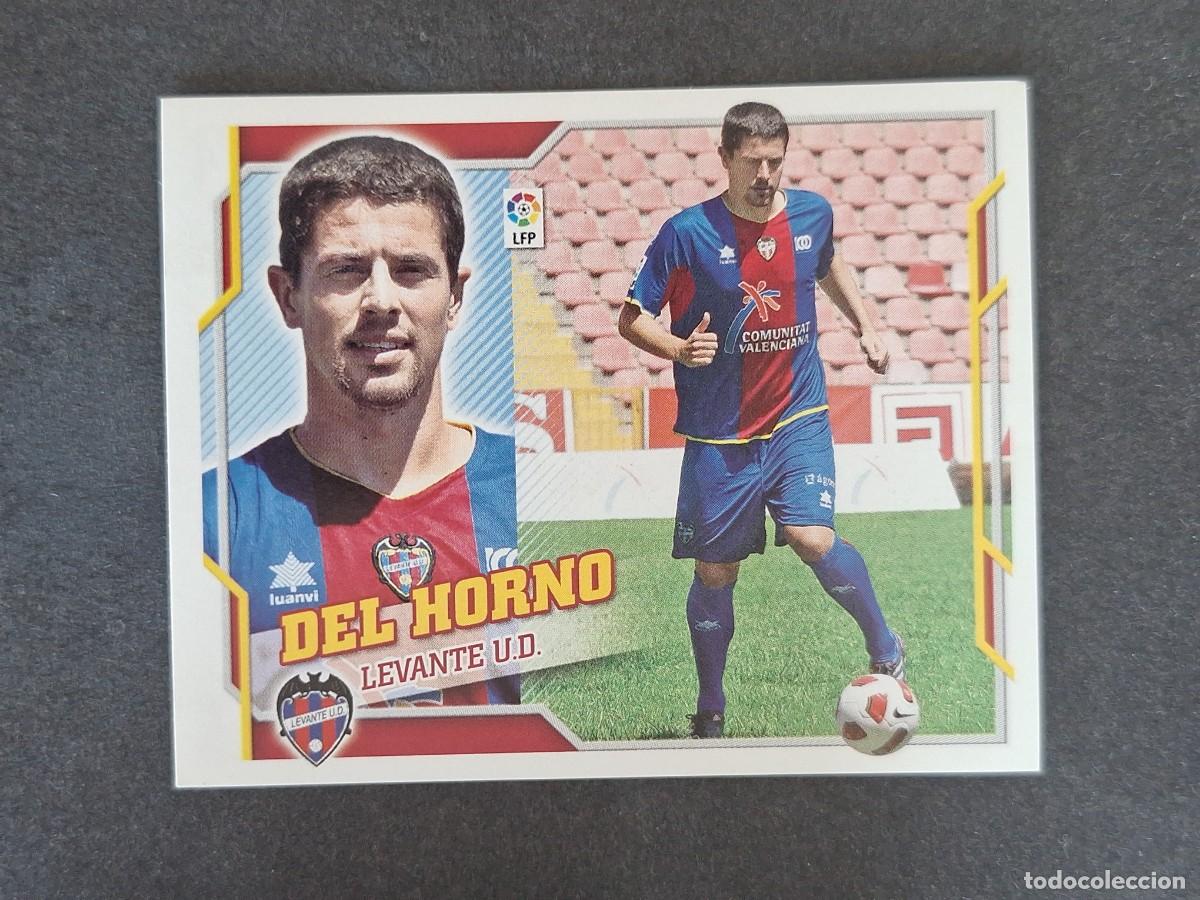 Cromos de f&uacute;tbol: L4 DEL HORNO LEVANTE U. D. FICHAJE 41 LIGA ESTE 2010 2011 10 11 NUNCA PEGADO SIN PEGAR