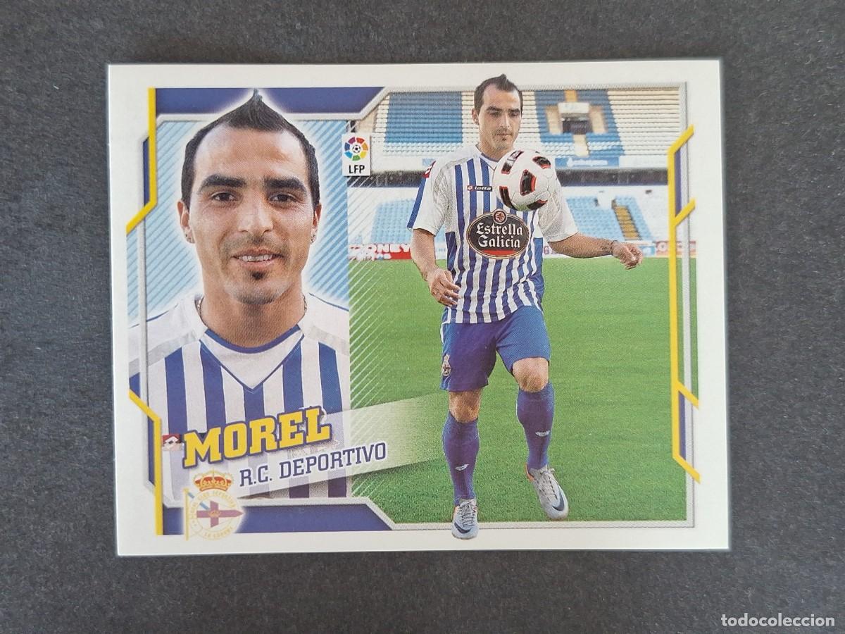 Cromos de f&uacute;tbol: L4 MOREL DEPORTIVO DE LA CORU&Ntilde;A FICHAJE 43 LIGA ESTE 2010 2011 10 11 NUNCA PEGADO SIN PEGAR