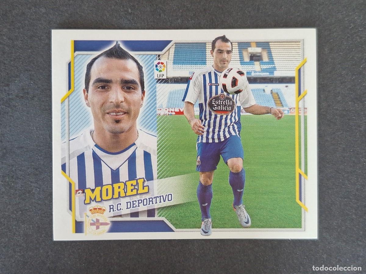 Cromos de f&uacute;tbol: L4 MOREL DEPORTIVO DE LA CORU&Ntilde;A FICHAJE 43 LIGA ESTE 2010 2011 10 11 NUNCA PEGADO SIN PEGAR