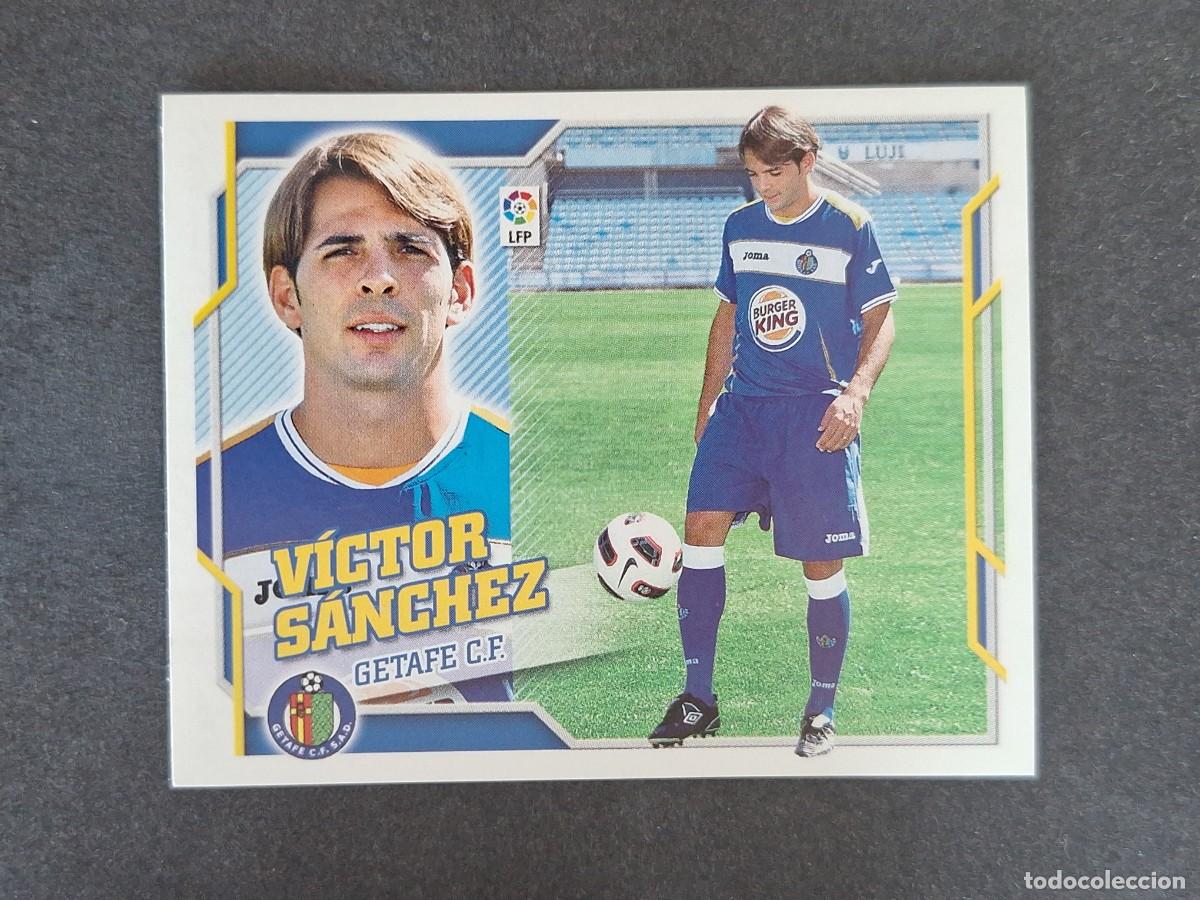 Cromos de f&uacute;tbol: L4 VICTOR SANCHEZ GETAFE C. F. FICHAJE 44 LIGA ESTE 2010 2011 10 11 NUNCA PEGADO SIN PEGAR