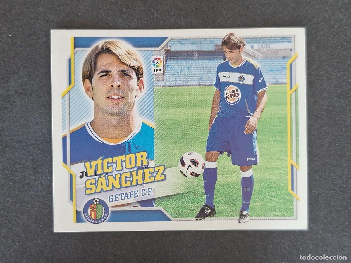 Cromos de f&uacute;tbol: L4 VICTOR SANCHEZ GETAFE C. F. FICHAJE 44 LIGA ESTE 2010 2011 10 11 NUNCA PEGADO SIN PEGAR