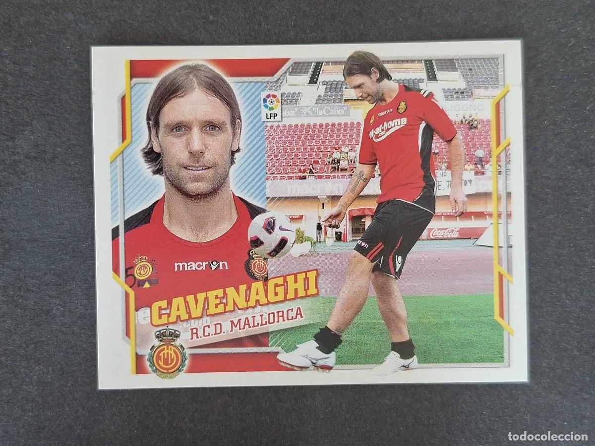 Fu&szlig;ball-Sticker: L4 CAVENAGHI R. C. D. MALLORCA FICHAJE 48 LIGA ESTE 2010 2011 10 11 NUNCA PEGADO SIN PEGAR