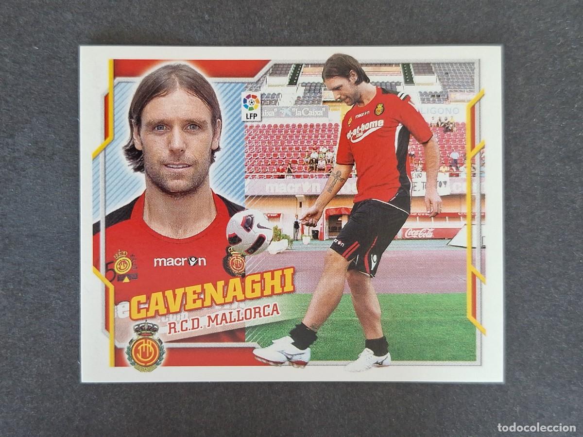 Fu&szlig;ball-Sticker: L4 CAVENAGHI R. C. D. MALLORCA FICHAJE 48 LIGA ESTE 2010 2011 10 11 NUNCA PEGADO SIN PEGAR