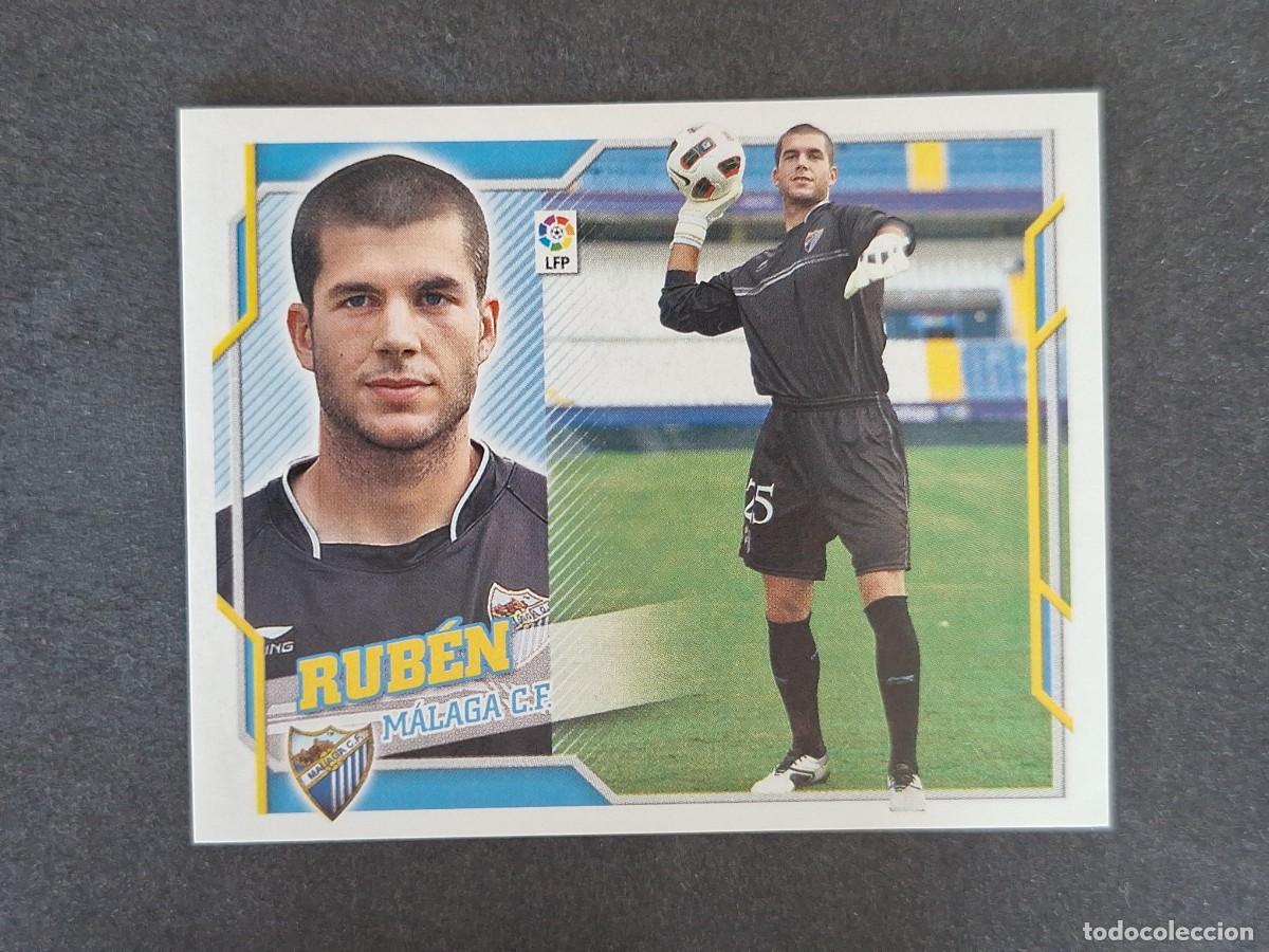 Cromos de f&uacute;tbol: L4 RUBEN MALAGA C. F. FICHAJE 53 LIGA ESTE 2010 2011 10 11 NUNCA PEGADO SIN PEGAR