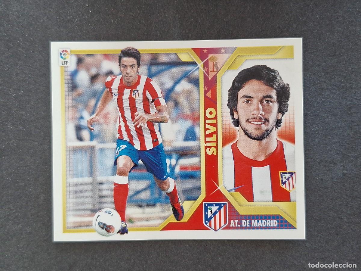 Cromos de f&uacute;tbol: L3 SILVIO ATLETICO DE MADRID LIGA ESTE 2011 2012 11 12 NUNCA PEGADO SIN PEGAR