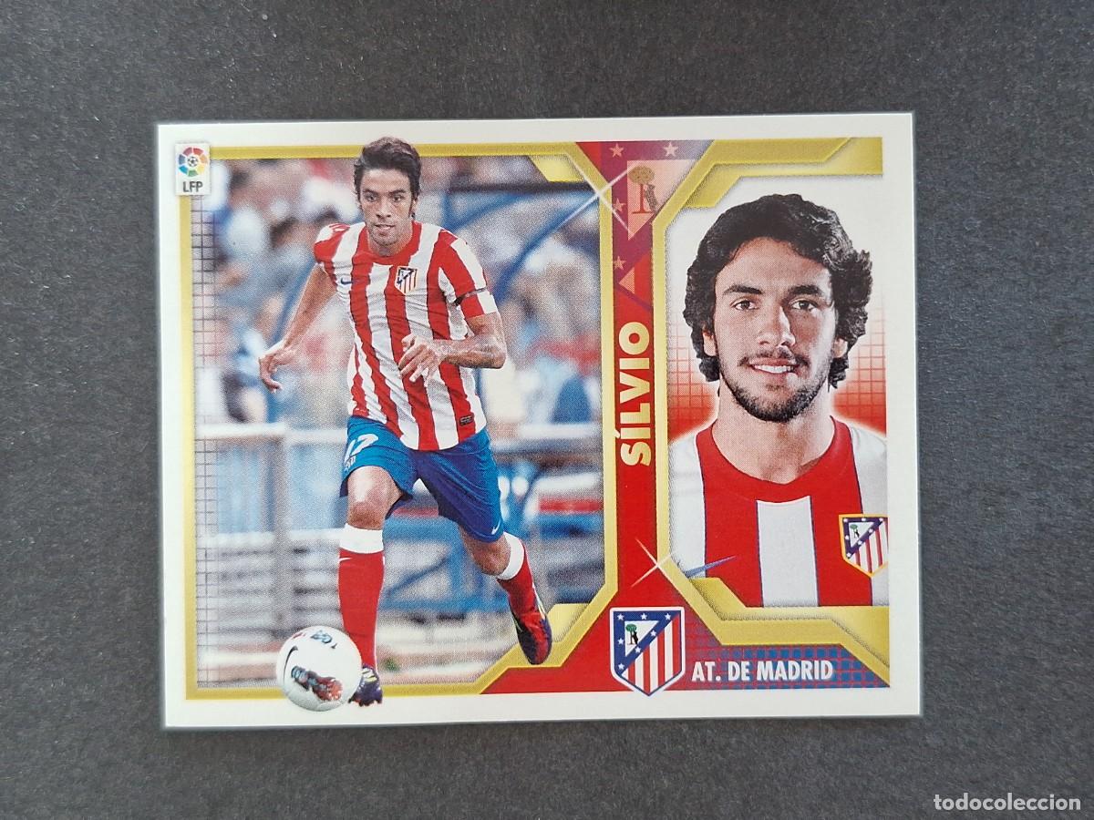 Cromos de f&uacute;tbol: L3 SILVIO ATLETICO DE MADRID LIGA ESTE 2011 2012 11 12 NUNCA PEGADO SIN PEGAR