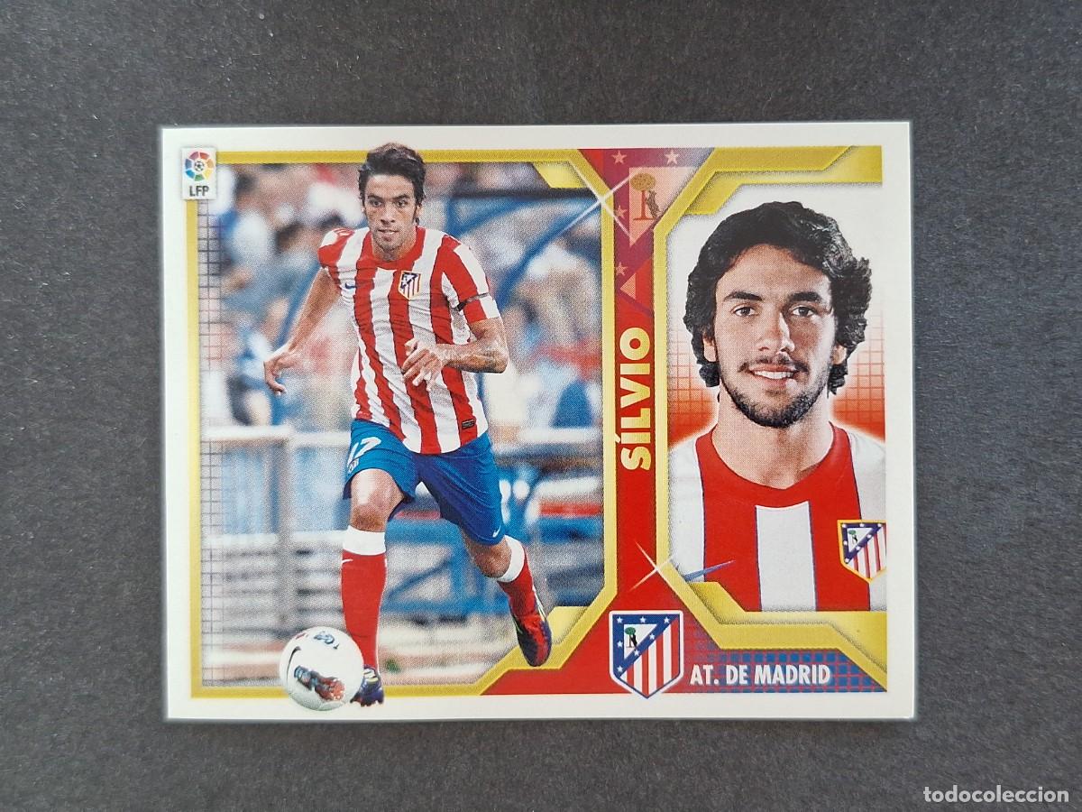 Cromos de f&uacute;tbol: L3 SILVIO ATLETICO DE MADRID LIGA ESTE 2011 2012 11 12 NUNCA PEGADO SIN PEGAR