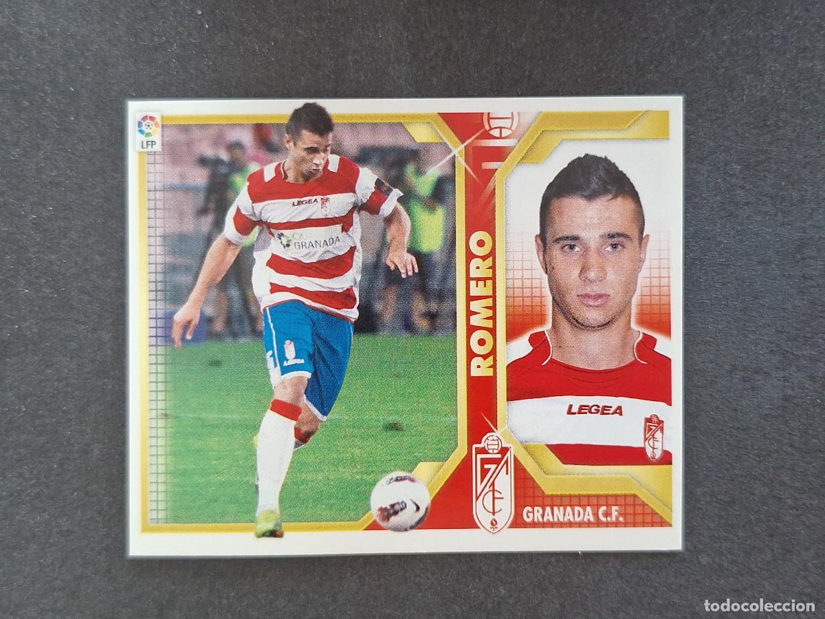 Cromos de f&uacute;tbol: L3 ROMERO GRANADA C. F. LIGA ESTE 2011 2012 11 12 NUNCA PEGADO SIN PEGAR