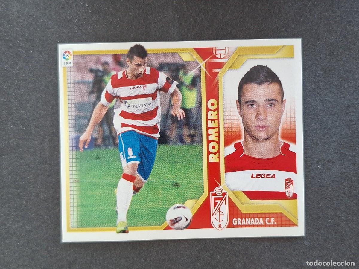 Cromos de f&uacute;tbol: L3 ROMERO GRANADA C. F. LIGA ESTE 2011 2012 11 12 NUNCA PEGADO SIN PEGAR