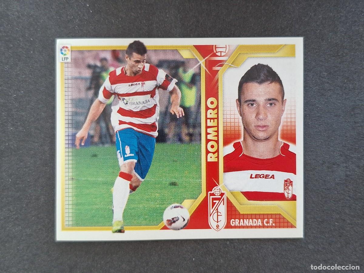 Cromos de f&uacute;tbol: L3 ROMERO GRANADA C. F. LIGA ESTE 2011 2012 11 12 NUNCA PEGADO SIN PEGAR
