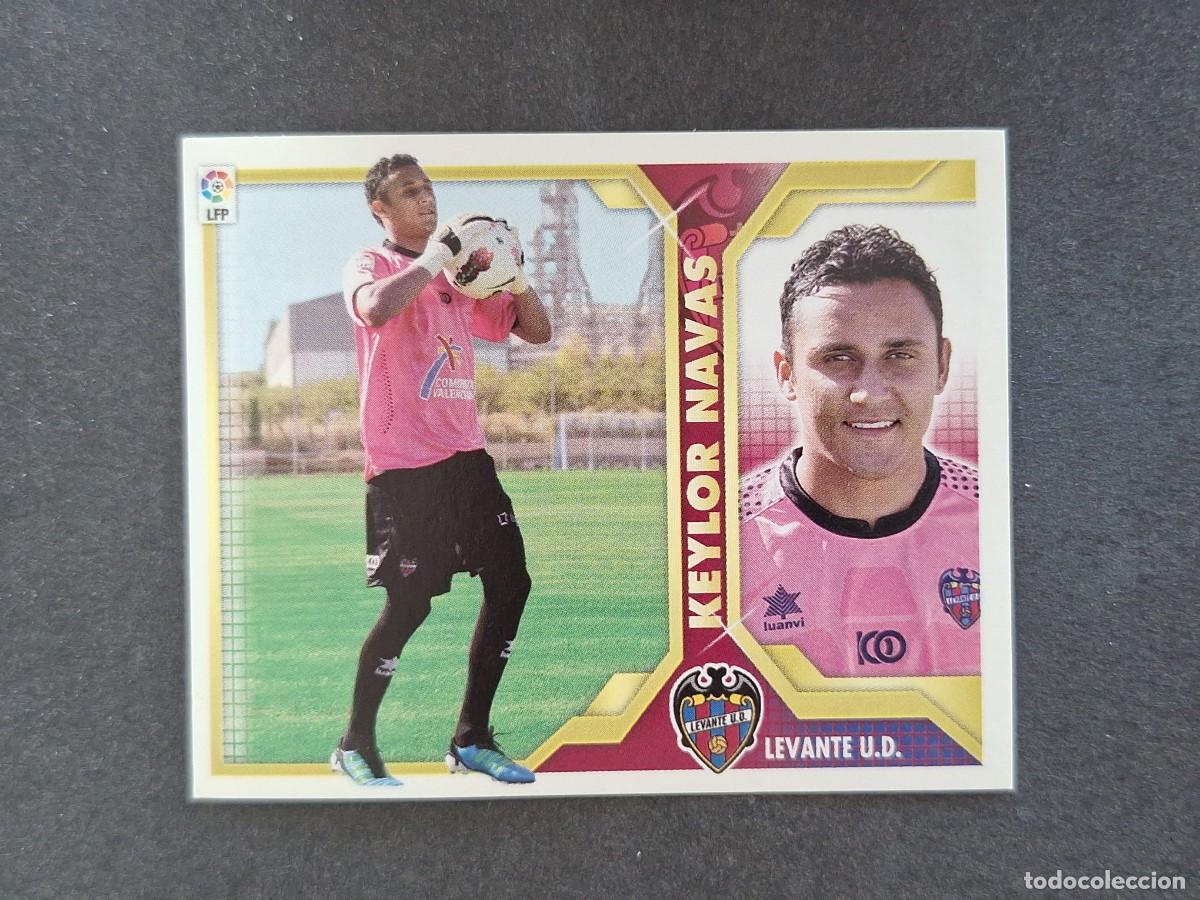 Cromos de f&uacute;tbol: L3 KEYLOR NAVAS ROOKIE LEVANTE U. D. LIGA ESTE 2011 2012 11 12 NUNCA PEGADO SIN PEGAR