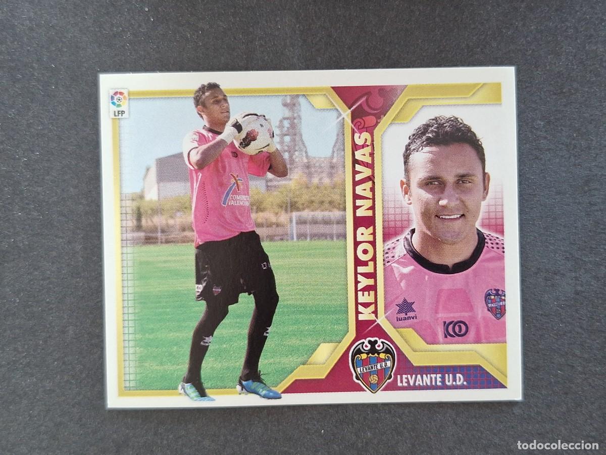 Cromos de f&uacute;tbol: L3 KEYLOR NAVAS ROOKIE LEVANTE U. D. LIGA ESTE 2011 2012 11 12 NUNCA PEGADO SIN PEGAR