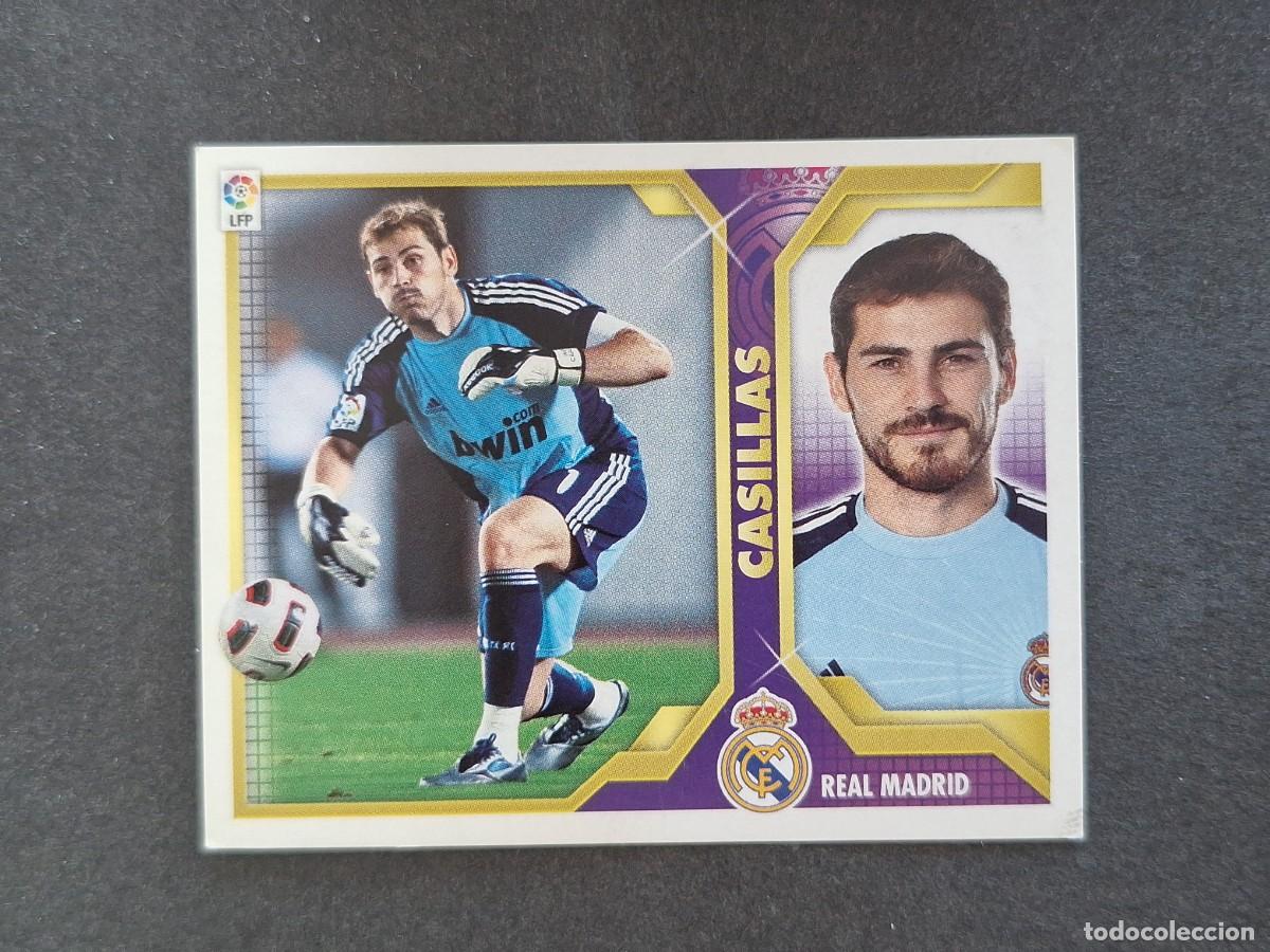 Cromos de f&uacute;tbol: L3 CASILLAS REAL MADRID LIGA ESTE 2011 2012 11 12 NUNCA PEGADO SIN PEGAR