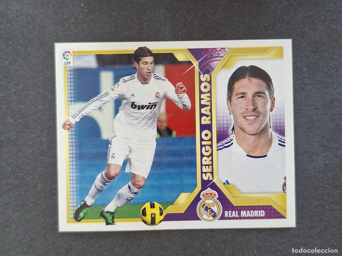 Cromos de f&uacute;tbol: L3 SERGIO RAMOS REAL MADRID LIGA ESTE 2011 2012 11 12 NUNCA PEGADO SIN PEGAR