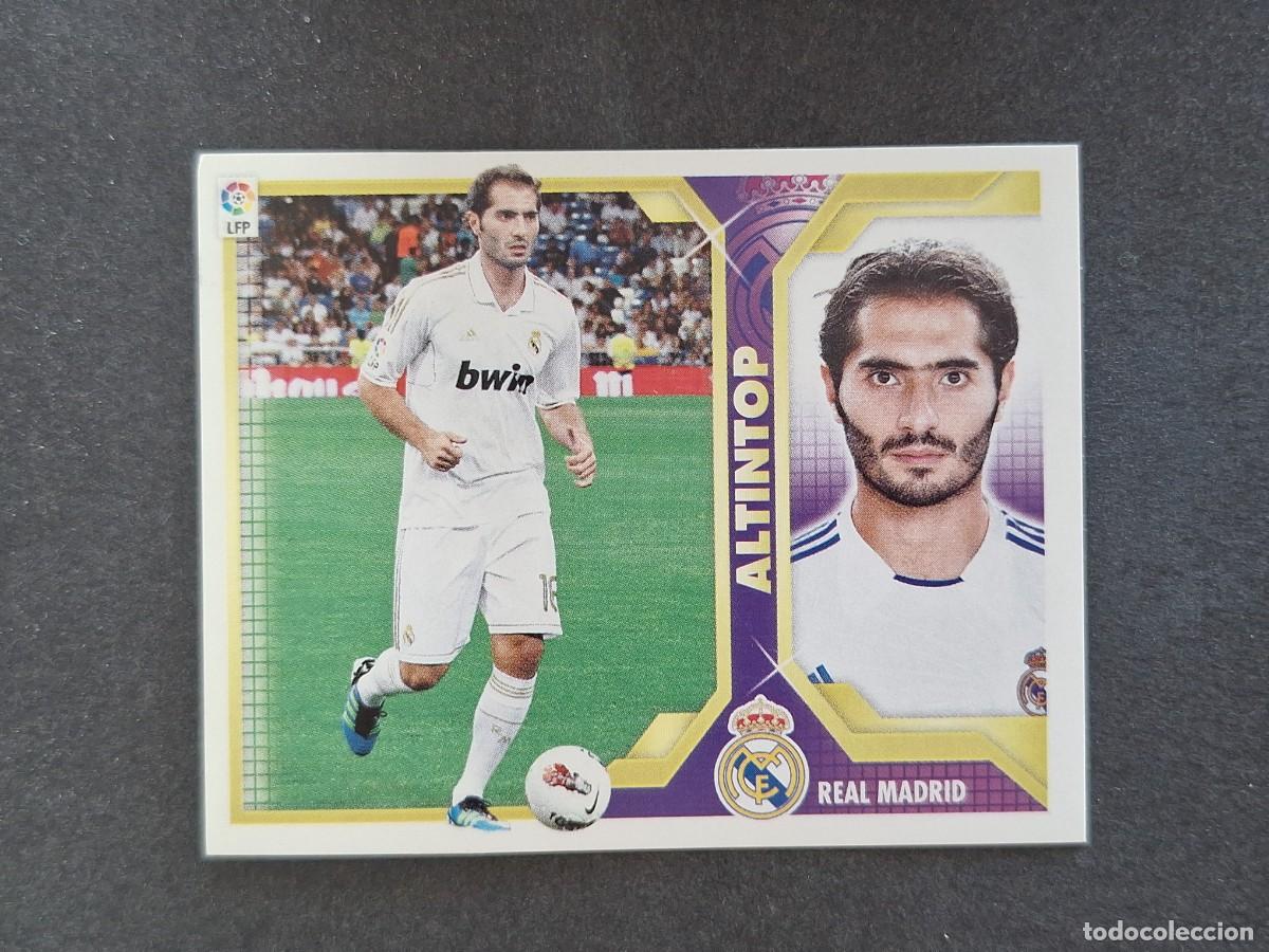 Cromos de f&uacute;tbol: L3 ALTINTOP VERSION REAL MADRID LIGA ESTE 2011 2012 11 12 NUNCA PEGADO SIN PEGAR