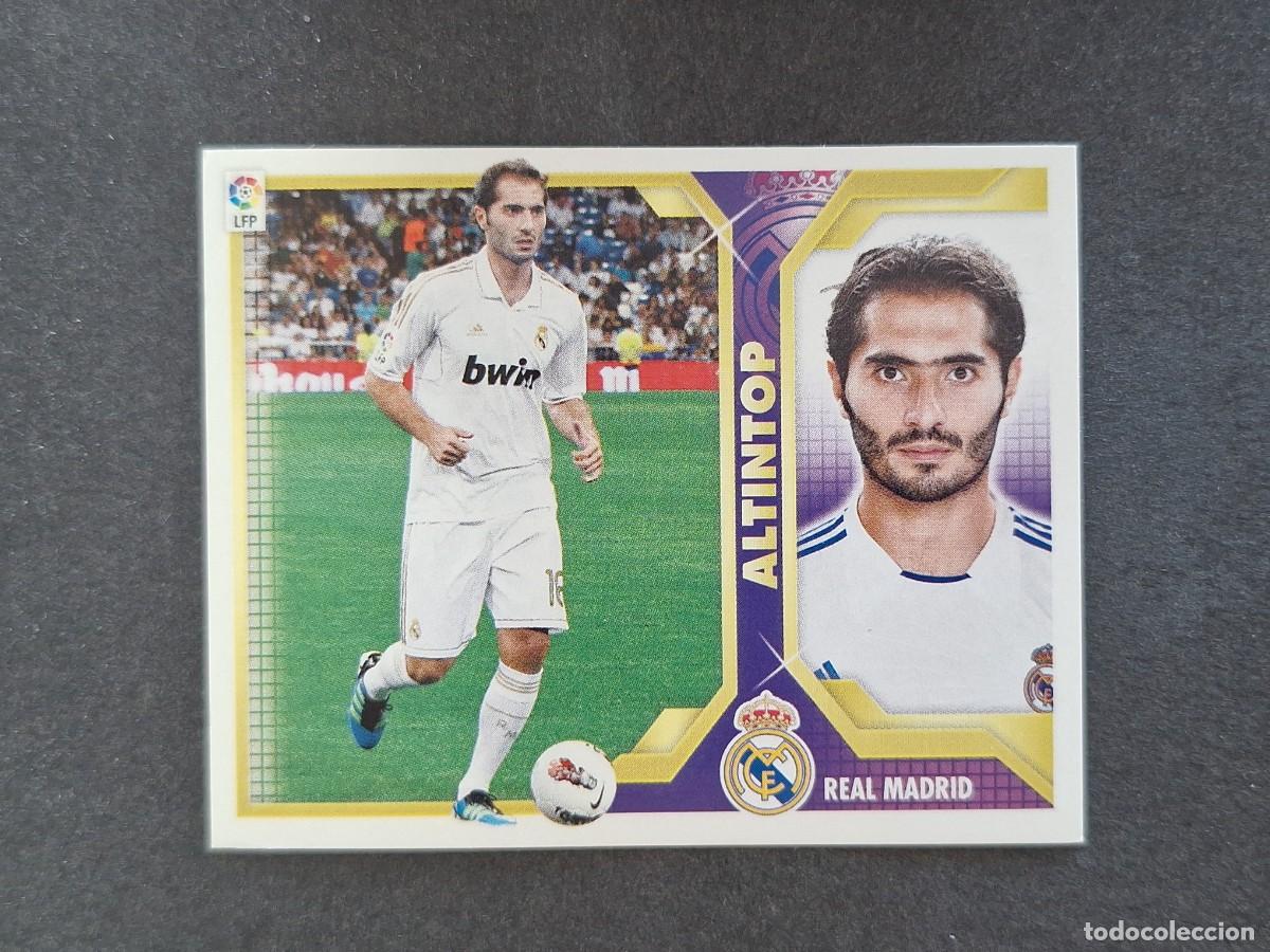 Cromos de f&uacute;tbol: L3 ALTINTOP VERSION REAL MADRID LIGA ESTE 2011 2012 11 12 NUNCA PEGADO SIN PEGAR