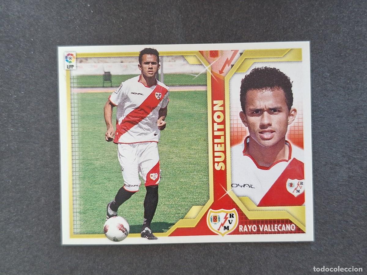 Cromos de f&uacute;tbol: L3 SUELITON RAYO VALLECANO LIGA ESTE 2011 2012 11 12 NUNCA PEGADO SIN PEGAR