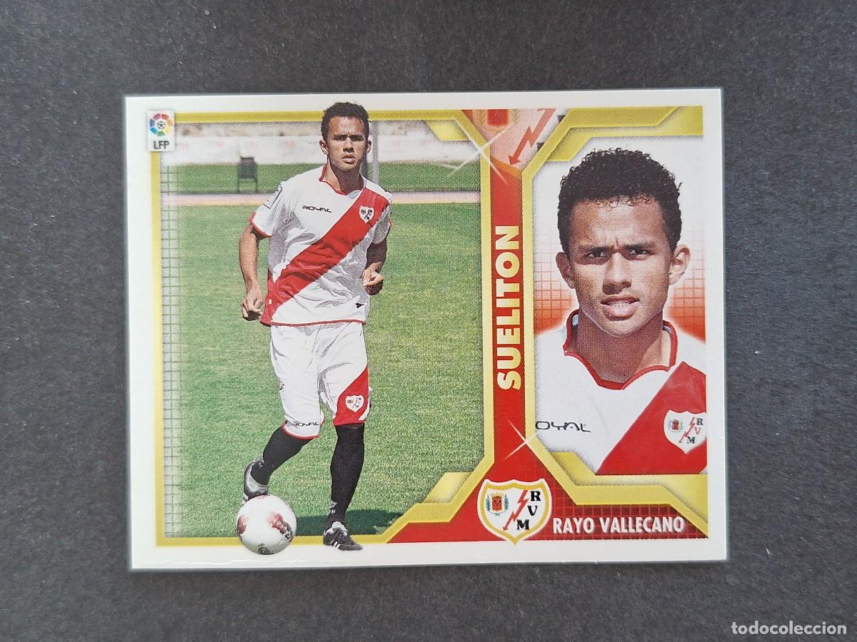 Cromos de f&uacute;tbol: L3 SUELITON RAYO VALLECANO LIGA ESTE 2011 2012 11 12 NUNCA PEGADO SIN PEGAR