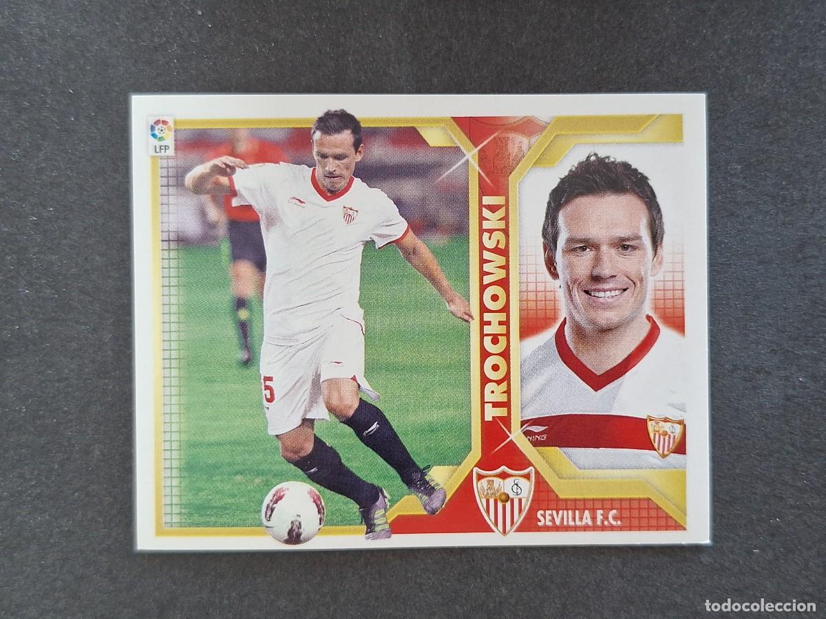 Cromos de f&uacute;tbol: L3 TROCHOWSKI SEVILLA F. C. LIGA ESTE 2011 2012 11 12 NUNCA PEGADO SIN PEGAR