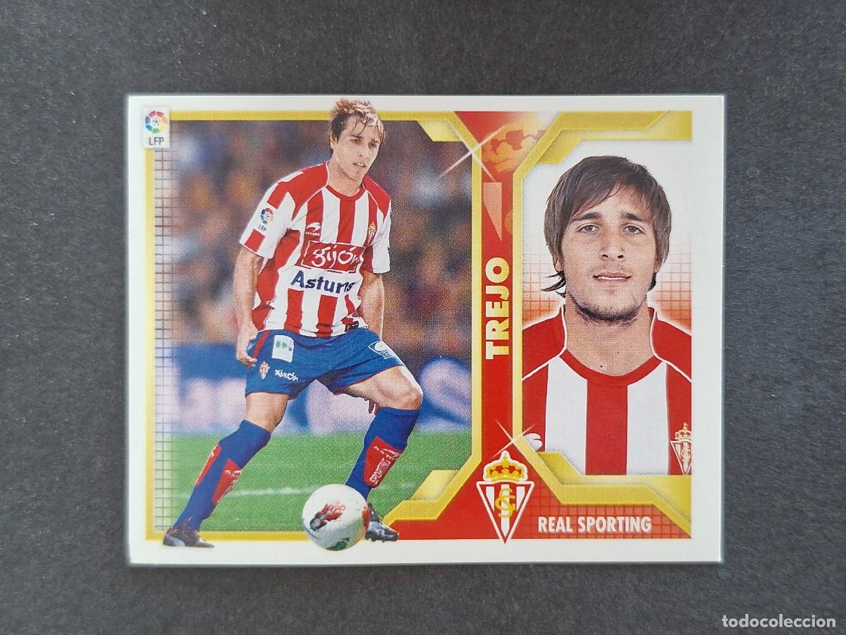 Cromos de f&uacute;tbol: L3 TREJO SPORTING DE GIJON LIGA ESTE 2011 2012 11 12 NUNCA PEGADO SIN PEGAR