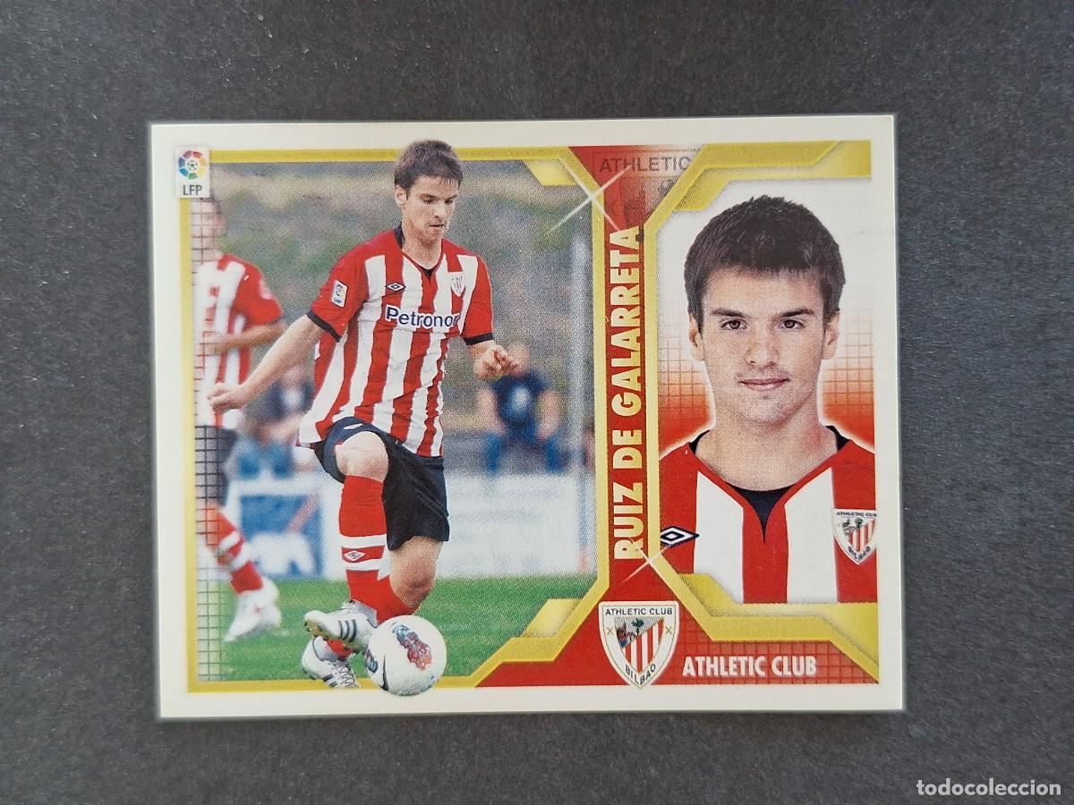 Cromos de f&uacute;tbol: L3 RUIZ DE GALARRETA ATHLETIC CLUB DE BILBAO COLOCA LIGA ESTE 2011 2012 11 12 NUNCA PEGADO SIN PEGAR