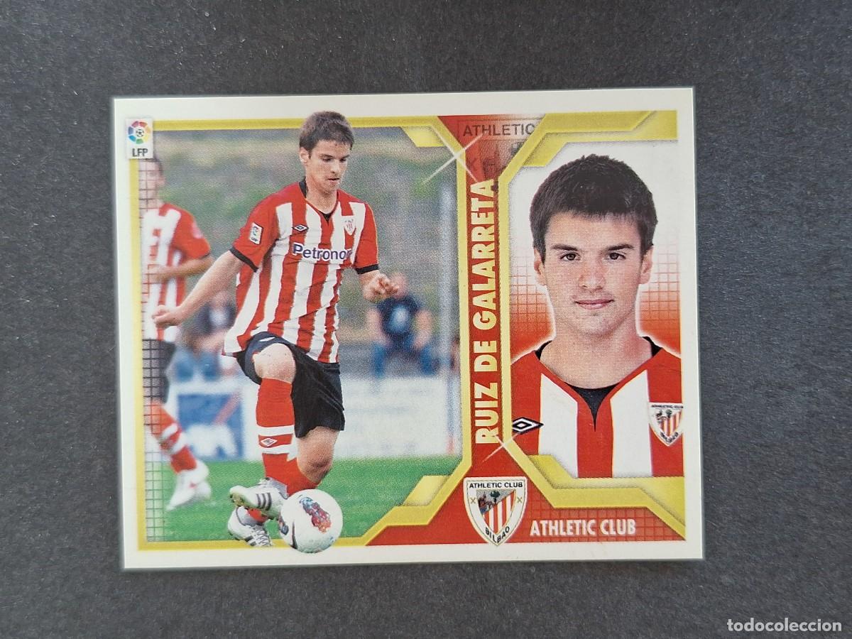 Cromos de f&uacute;tbol: L3 RUIZ DE GALARRETA ATHLETIC CLUB DE BILBAO COLOCA LIGA ESTE 2011 2012 11 12 NUNCA PEGADO SIN PEGAR