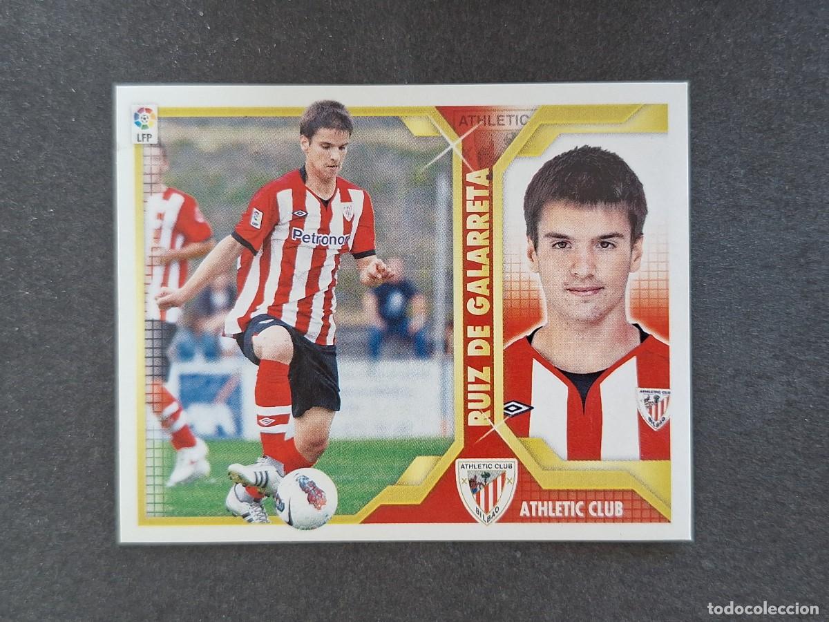 Cromos de f&uacute;tbol: L3 RUIZ DE GALARRETA ATHLETIC CLUB DE BILBAO COLOCA LIGA ESTE 2011 2012 11 12 NUNCA PEGADO SIN PEGAR