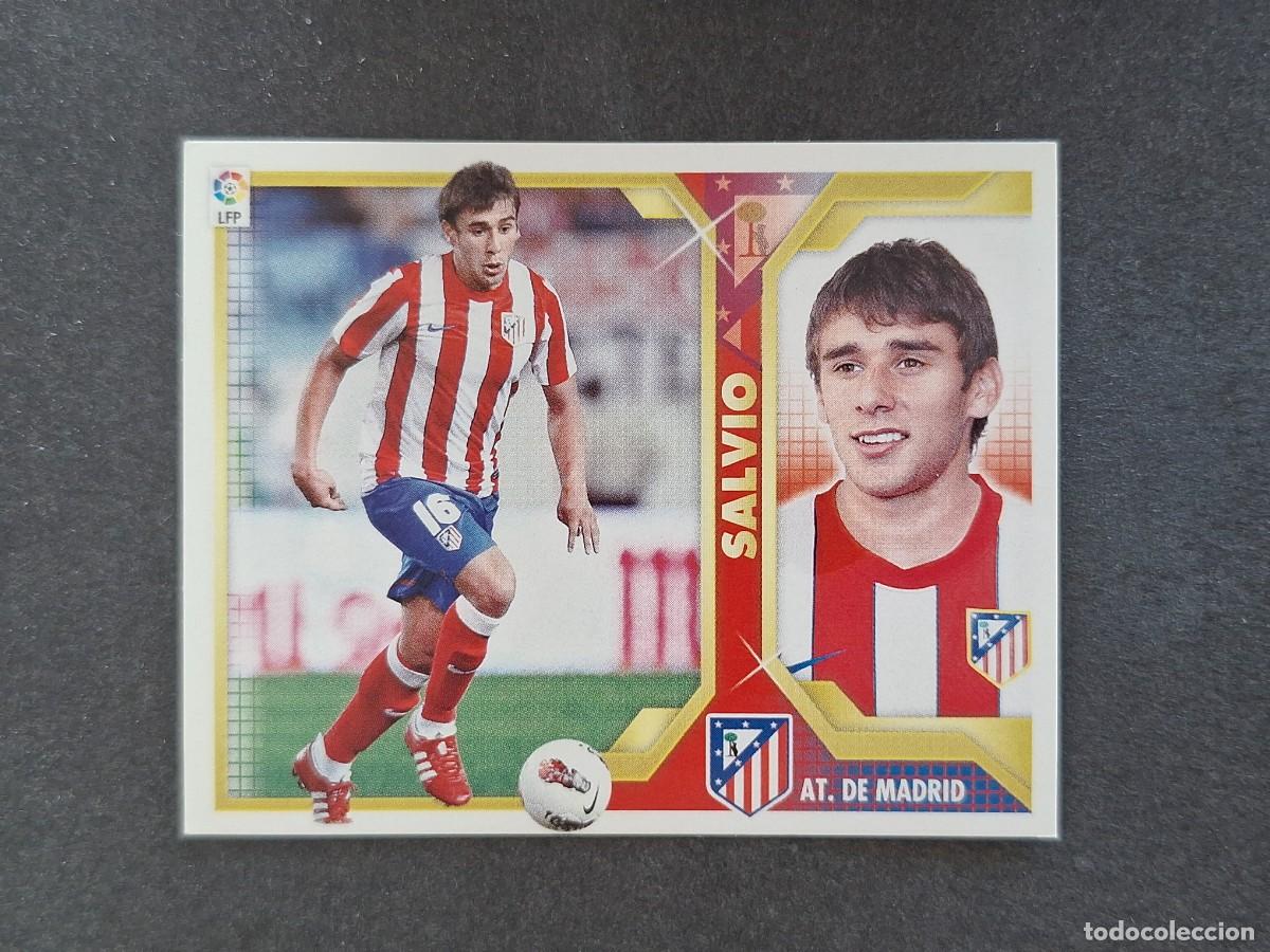 Cromos de f&uacute;tbol: L3 SALVIO ATLETICO DE MADRID COLOCA LIGA ESTE 2011 2012 11 12 NUNCA PEGADO SIN PEGAR