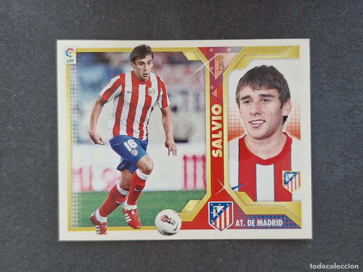 Cromos de f&uacute;tbol: L3 SALVIO ATLETICO DE MADRID COLOCA LIGA ESTE 2011 2012 11 12 NUNCA PEGADO SIN PEGAR