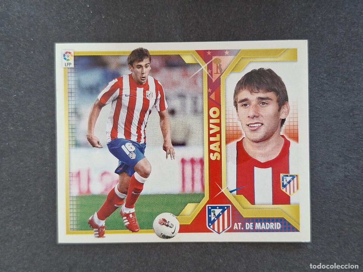 Cromos de f&uacute;tbol: L3 SALVIO ATLETICO DE MADRID COLOCA LIGA ESTE 2011 2012 11 12 NUNCA PEGADO SIN PEGAR