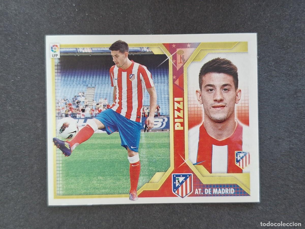 Cromos de f&uacute;tbol: L3 PIZZI ATLETICO DE MADRID COLOCA LIGA ESTE 2011 2012 11 12 NUNCA PEGADO SIN PEGAR