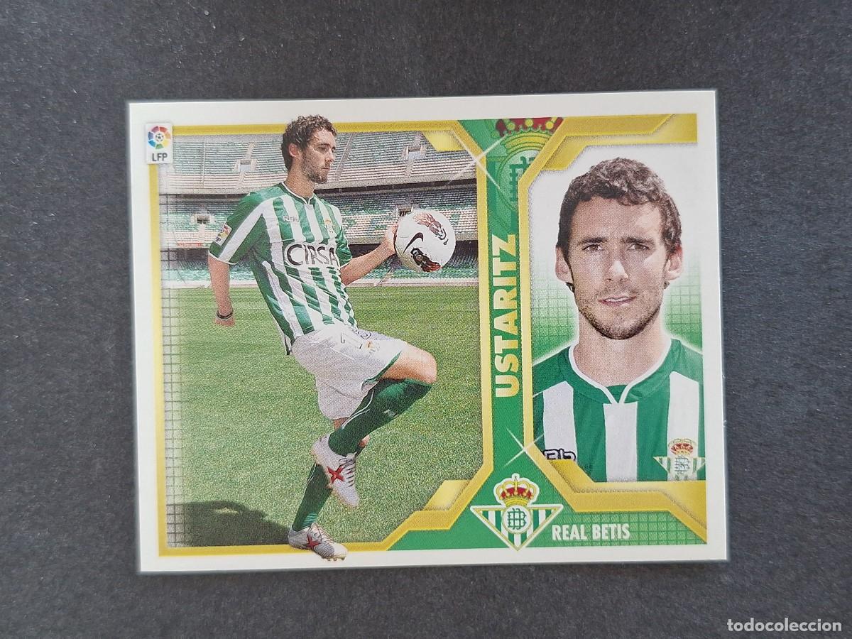 Cromos de f&uacute;tbol: L3 USTARITZ REAL BETIS BALOMPIE COLOCA LIGA ESTE 2011 2012 11 12 NUNCA PEGADO SIN PEGAR