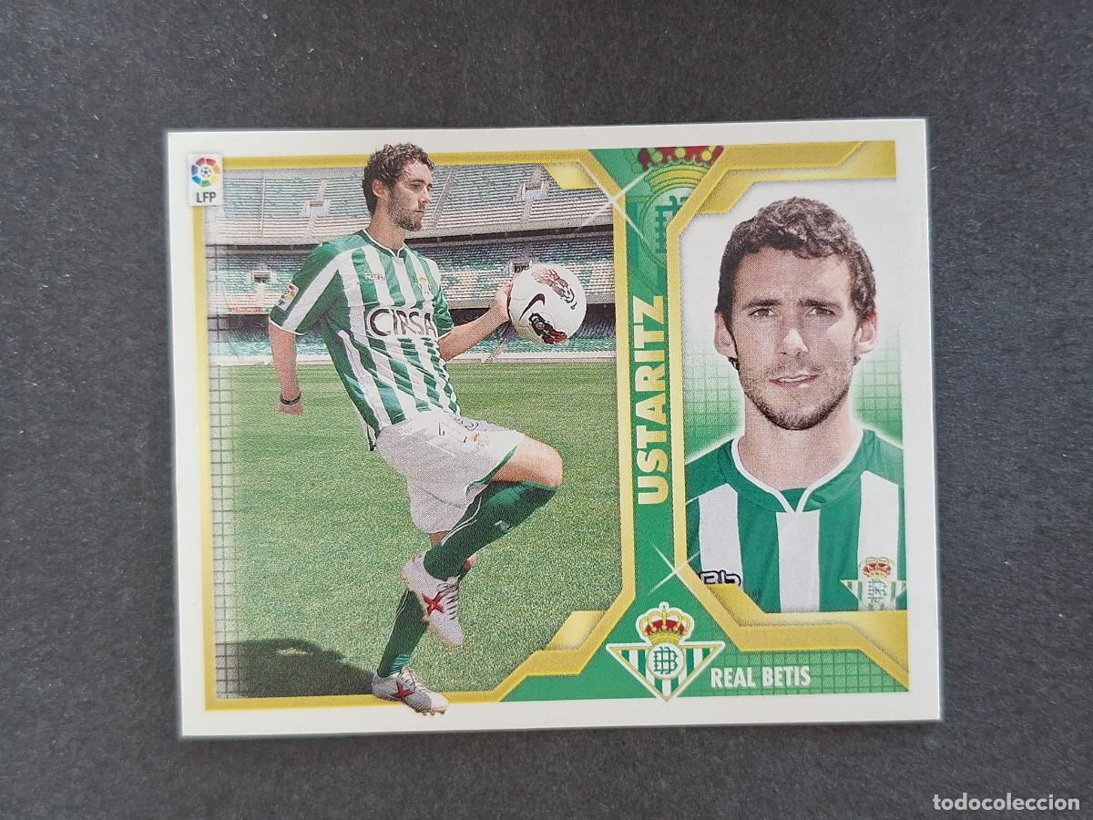 Cromos de f&uacute;tbol: L3 USTARITZ REAL BETIS BALOMPIE COLOCA LIGA ESTE 2011 2012 11 12 NUNCA PEGADO SIN PEGAR