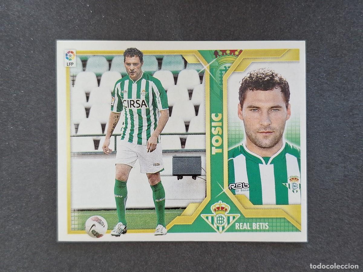 Cromos de f&uacute;tbol: L3 TOSIC REAL BETIS BALOMPIE COLOCA LIGA ESTE 2011 2012 11 12 NUNCA PEGADO SIN PEGAR