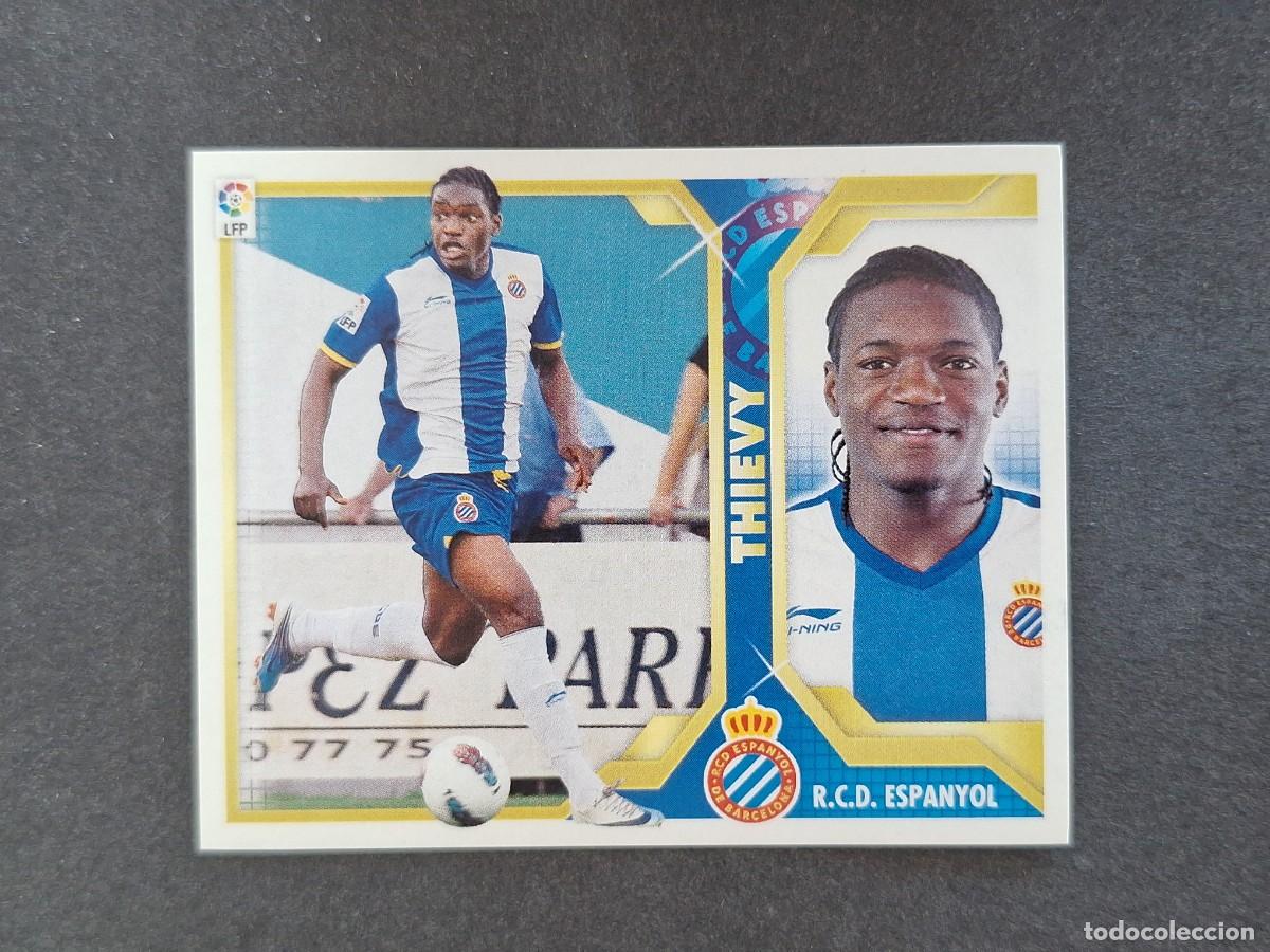 Cromos de f&uacute;tbol: L3 THIEVY R. C. D. ESPA&Ntilde;OL COLOCA LIGA ESTE 2011 2012 11 12 NUNCA PEGADO SIN PEGAR