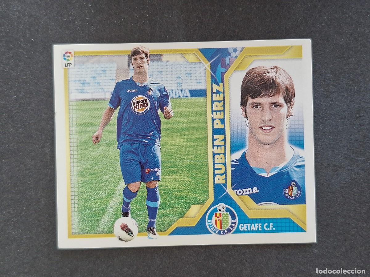 Cromos de f&uacute;tbol: L3 RUBEN PEREZ GETAFE C. F. COLOCA LIGA ESTE 2011 2012 11 12 NUNCA PEGADO SIN PEGAR