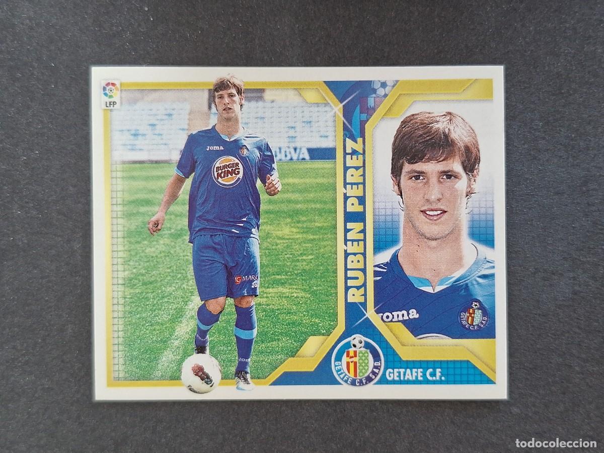 Cromos de f&uacute;tbol: L3 RUBEN PEREZ GETAFE C. F. COLOCA LIGA ESTE 2011 2012 11 12 NUNCA PEGADO SIN PEGAR