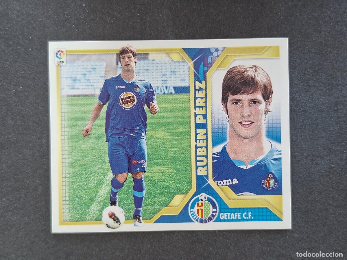 Cromos de f&uacute;tbol: L3 RUBEN PEREZ GETAFE C. F. COLOCA LIGA ESTE 2011 2012 11 12 NUNCA PEGADO SIN PEGAR