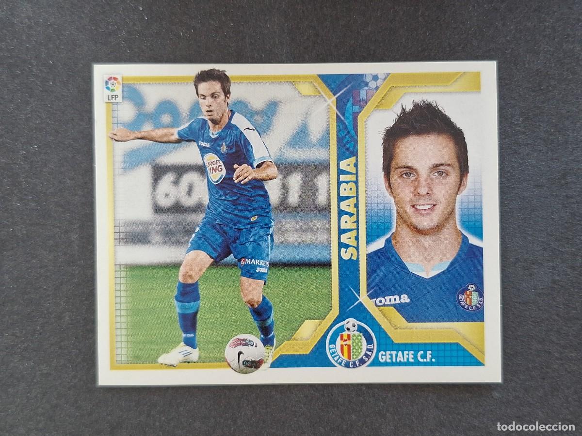 Cromos de f&uacute;tbol: L3 SARABIA GETAFE C. F. COLOCA LIGA ESTE 2011 2012 11 12 NUNCA PEGADO SIN PEGAR