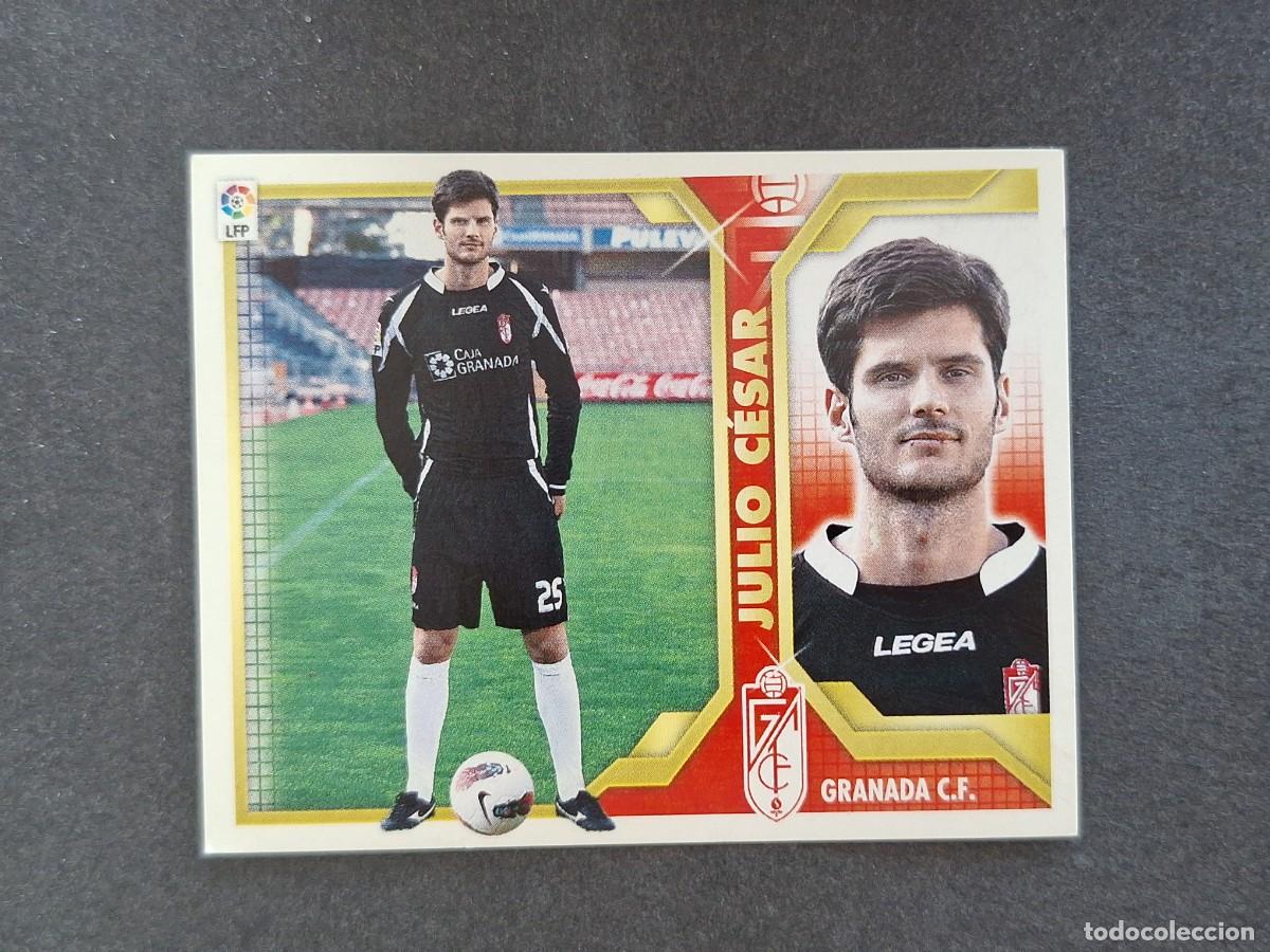 Cromos de f&uacute;tbol: L3 JULIO CESAR GRANADA C. F. COLOCA LIGA ESTE 2011 2012 11 12 NUNCA PEGADO SIN PEGAR